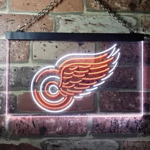 Detroit Red Wings Logo 1 Neon-Like LED Sign