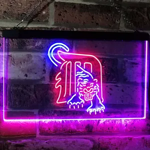 Detroit Tigers Logo 1 Neon-Like LED Sign - Legacy Edition