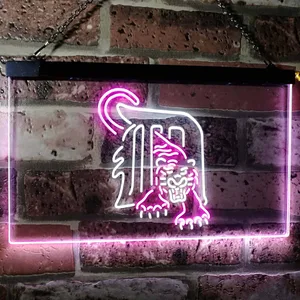 Detroit Tigers Logo 1 Neon-Like LED Sign - Legacy Edition