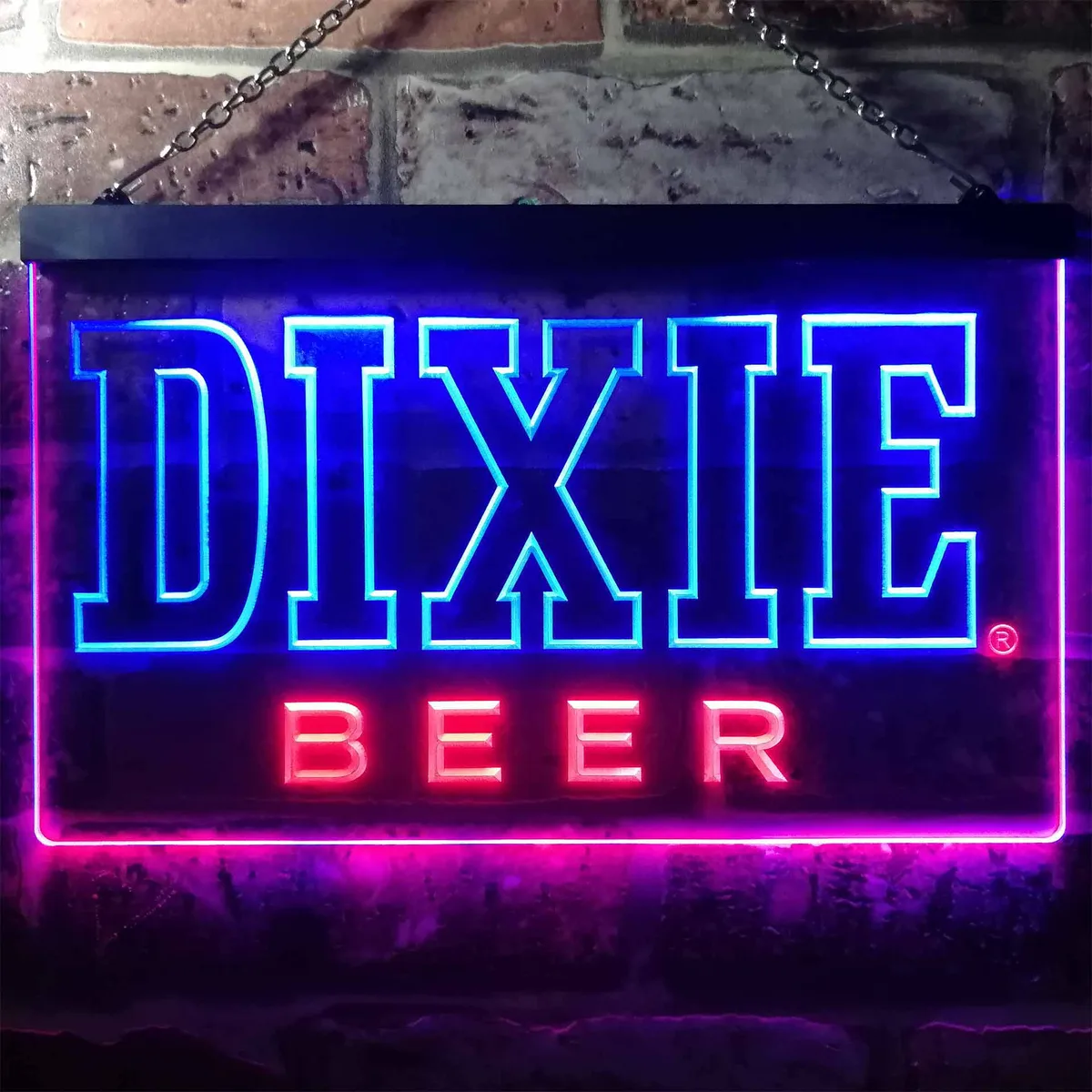 Dixie Beer Banner 1 Neon-Like LED Sign
