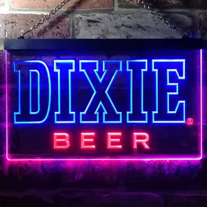 Dixie Beer Banner 1 Neon-Like LED Sign