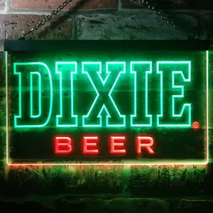 Dixie Beer Banner 1 Neon-Like LED Sign