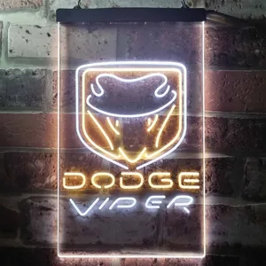 Dodge Viper Fangs 2 Neon-Like LED Sign