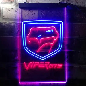 Dodge Viper GTS Neon-Like LED Sign