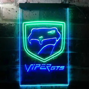 Dodge Viper GTS Neon-Like LED Sign