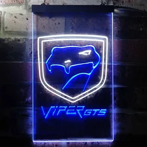 Dodge Viper GTS Neon-Like LED Sign