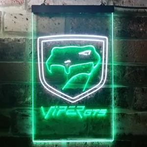 Dodge Viper GTS Neon-Like LED Sign