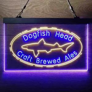Dogfish Head Craft Brewed Ales Neon-Like LED Sign