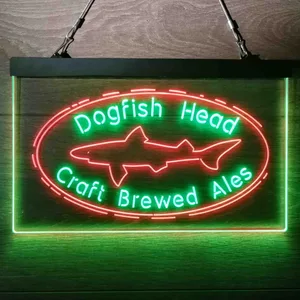Dogfish Head Craft Brewed Ales Neon-Like LED Sign