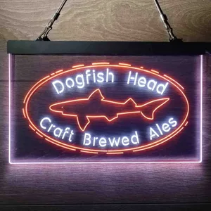 Dogfish Head Craft Brewed Ales Neon-Like LED Sign