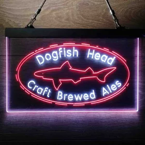 Dogfish Head Craft Brewed Ales Neon-Like LED Sign