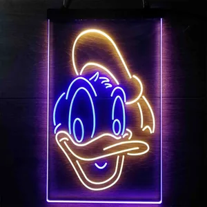 Donald Duck Head Neon-Like LED Sign