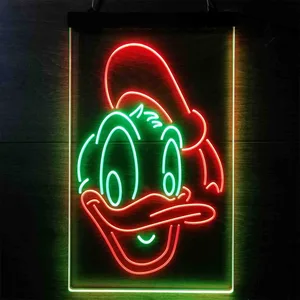 Donald Duck Head Neon-Like LED Sign