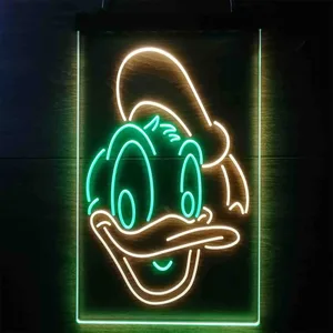 Donald Duck Head Neon-Like LED Sign
