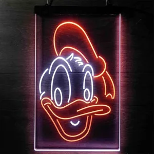 Donald Duck Head Neon-Like LED Sign
