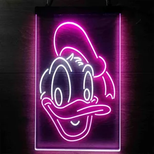 Donald Duck Head Neon-Like LED Sign