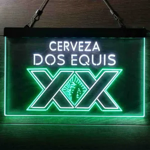 Dos Equis Cerveza Neon-Like LED Sign