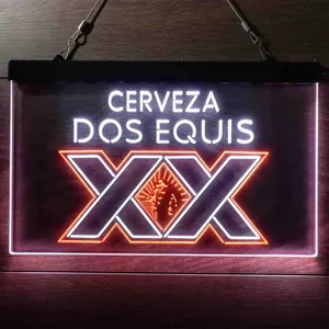 Dos Equis Cerveza Neon-Like LED Sign