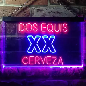 Dos Equis Logo 1 Neon-Like LED Sign
