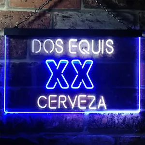 Dos Equis Logo 1 Neon-Like LED Sign