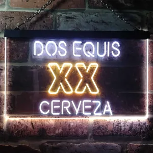 Dos Equis Logo 1 Neon-Like LED Sign