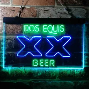 Dos Equis Logo 2 Neon-Like LED Sign