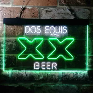 Dos Equis Logo 2 Neon-Like LED Sign