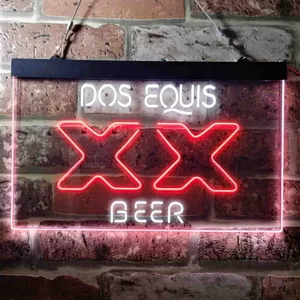 Dos Equis Logo 2 Neon-Like LED Sign
