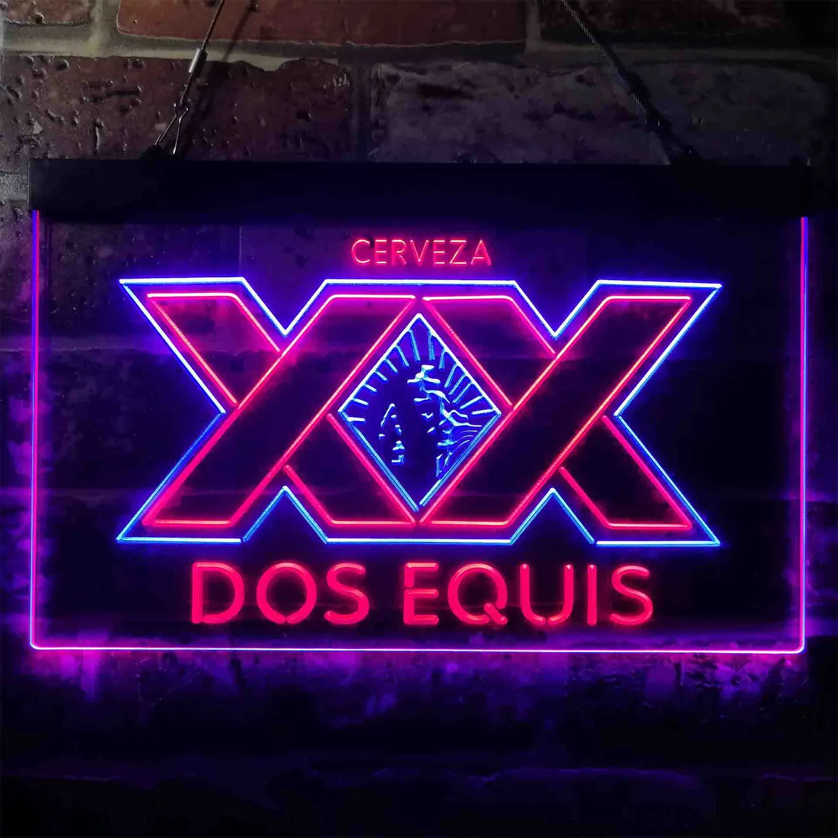 Dos Equis Logo Neon-Like LED Sign