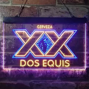 Dos Equis Logo Neon-Like LED Sign