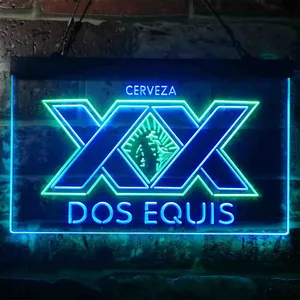 Dos Equis Logo Neon-Like LED Sign