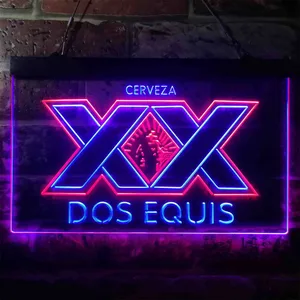 Dos Equis Logo Neon-Like LED Sign