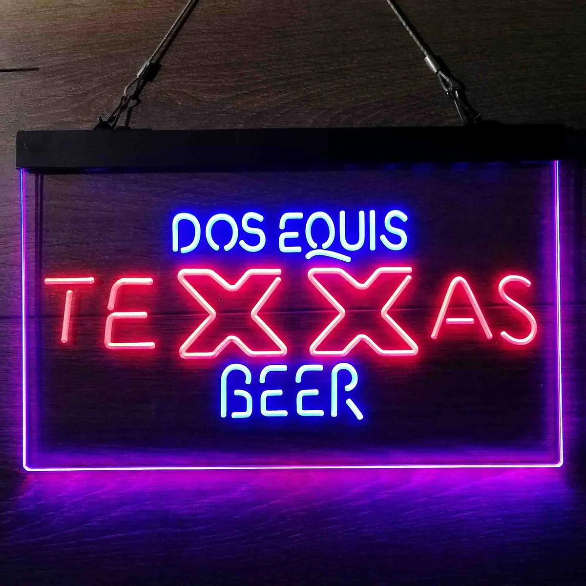 Dos Equis Texas Beer Neon-Like LED Sign