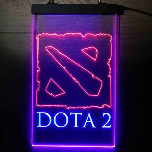 Dota 2 Logo Neon-Like LED Sign