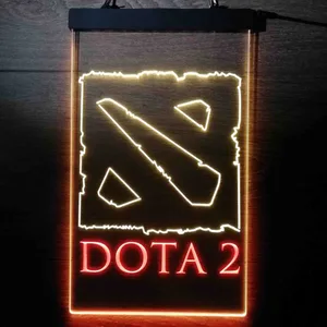 Dota 2 Logo Neon-Like LED Sign