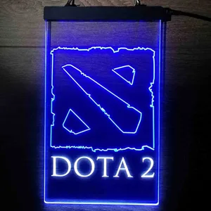 Dota 2 Logo Neon-Like LED Sign