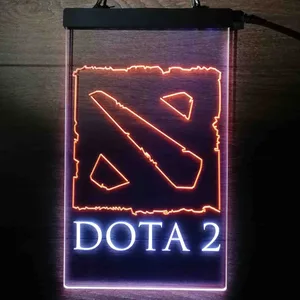 Dota 2 Logo Neon-Like LED Sign