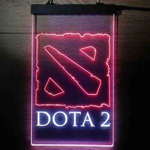 Dota 2 Logo Neon-Like LED Sign