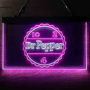 Dr. Pepper 10-2-4 Neon-Like LED Sign