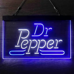 Dr. Pepper Banner Neon-Like LED Sign