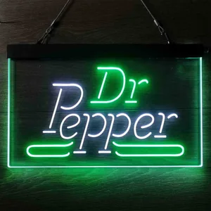 Dr. Pepper Banner Neon-Like LED Sign