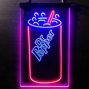 Dr. Pepper Cup  Neon-Like LED Sign