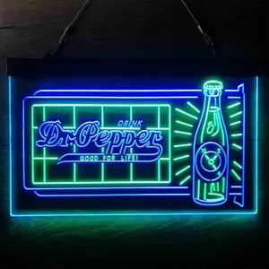 Dr. Pepper Novelty Bottle Neon-Like LED Sign