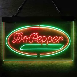 Dr. Pepper Plain Logo Neon-Like LED Sign
