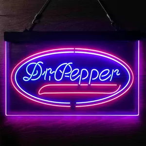Dr. Pepper Plain Logo Neon-Like LED Sign