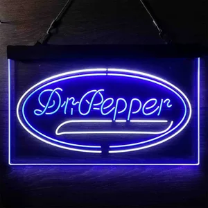 Dr. Pepper Plain Logo Neon-Like LED Sign