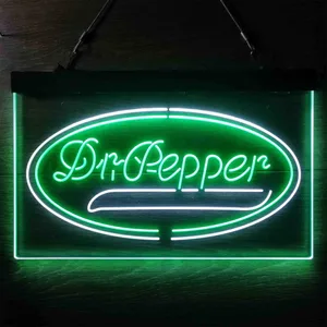 Dr. Pepper Plain Logo Neon-Like LED Sign