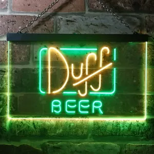 Duff Logo 1 Neon-Like LED Sign