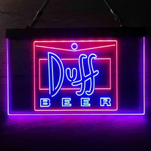 Duff Neon-Like LED Sign