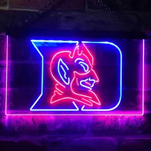 Duke Blue Devils Logo Neon-Like LED Sign